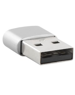 Переходник адаптер USB Type C USB серебристый УТ000014089 Red line