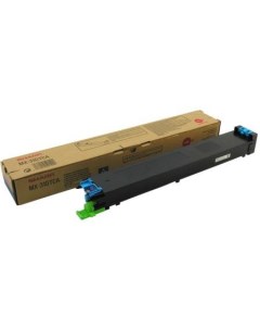 Картридж лазерный MX31GTCA голубой 15000 страниц оригинальный для MX2301 2600 3100 4100 4101 5000 50 Sharp