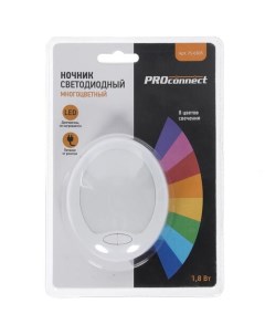 Ночник в розетку PROconnect 75-0305, белый Proconnect