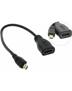 Кабель HDMI 19M Micro HDMI 19M черный BC HDM2AF 5bites