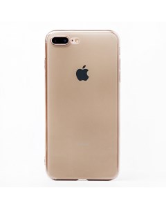 Чехол-накладка Ultra Slim для смартфона Apple iPhone 7 Plus/8 Plus, силикон, прозрачный черный (103373) Ultra slim