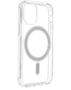Чехол накладка Crystal с поддержкой Magsafe для смартфона Apple iPhone 12 mini прозрачный УТ00002559 Xundd