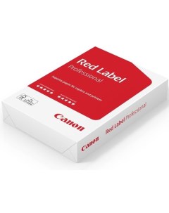 Бумага A4 80 г м 500 листов 95 110 мкм 168 CIE Red Label Experience 3158V529 Canon