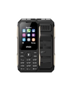 Мобильный телефон 106Z 1 8 120x160 TFT Spreadtrum SC6531E 32Mb RAM 32Mb 2 Sim 1650 мА ч черный Inoi