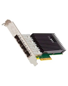 Сетевая карта PE310G4I71LB XR 4xSFP 10 Гб с PCI Ex8 Bulk Silicom