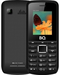 Мобильный телефон 846 One Power 1 77 160x128 TFT 32Mb RAM 32Mb BT 2 Sim 2000 мА ч черный серый 85961 Bq