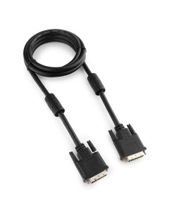 Кабель DVI D 25M DVI D 25M экранированный ферритовый фильтр 4 5 м черный CC DVIL BK 15 Cablexpert