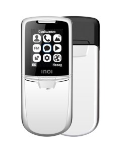 Мобильный телефон 288S 1 8 2 Sim 800mAh серебристый micro USB Inoi