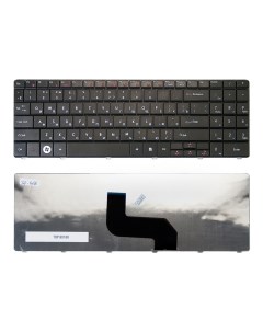 Клавиатура для Packard Bell EasyNote DT85 LJ61 Gateway NV40 NV52 Series Г образный Enter черная без  Topon