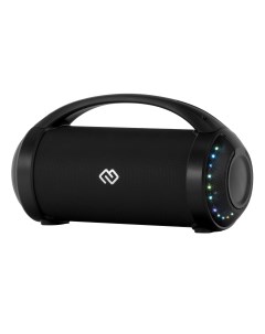 Портативная акустика S 17 8 5 Вт FM AUX USB Bluetooth подсветка черный 1398376 Digma