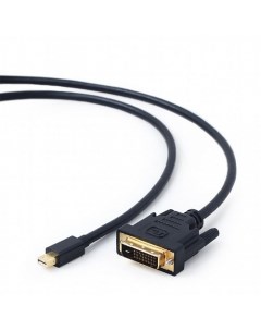 Кабель DVI 25M Mini DisplayPort M 4K 1 8 м черный CC mDPM DVIM 6 Cablexpert