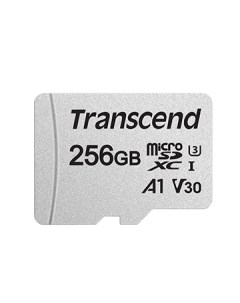 Карта памяти 256Gb microSDXC Class 10 UHS I U3 адаптер Transcend