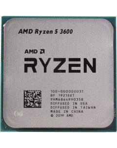 Процессор Ryzen 5 3600 Matisse 6C 12T 3600MHz 32Mb TDP 65 Вт SocketAM4 tray OEM 100 000000031 100 10 Amd