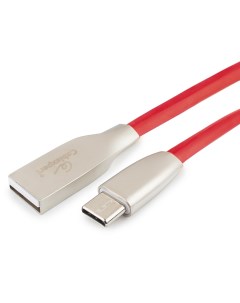 Кабель USB USB Type C 3 м красный CC G USBC01R 3M Cablexpert