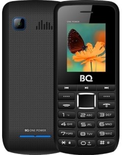 Мобильный телефон 1846 One Power 1 77 160x128 TFT 32Mb RAM 32Mb BT 2 Sim 2000 мА ч черный синий Bq