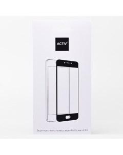 Защитное стекло 3D Clean Line для смартфона Huawei P20 Lite Full Screen с черной рамкой 101410 Activ