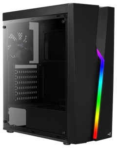 Корпус Bolt ATX Midi Tower RGB подсветка черный без БП 4718009156326 Aerocool