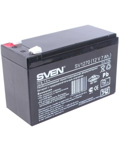 Аккумуляторная батарея для ИБП SV SV1270 12V 7Ah SV 0222007 Sven