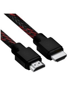 Кабель HDMI 19M HDMI 19M v2 0 4K 1 5 м черный красный R90016 4ph