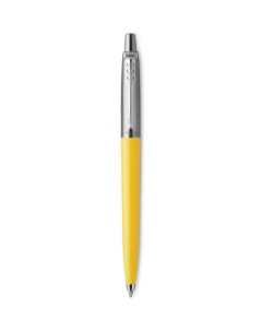 Ручка шариковая автомат Jotter Originals Yellow CT синий нержавеющая сталь пластик блистер CW2076056 Parker
