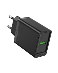 Сетевое зарядное устройство 18W USB Quick Charge 2 4A черный FABB0 EU Vention
