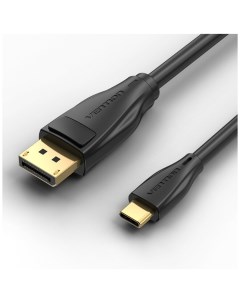 Кабель USB 3 1 Type C M DisplayPort 20M v1 2 4K 8K экранированный 2 м черный CGYBH Vention