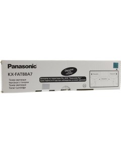 Картридж лазерный KX FAT88А черный 2000 страниц оригинальный для KX FL401 FL402 FL403 FL422 FLC411 F Panasonic