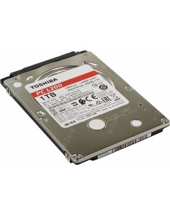 Жесткий диск HDD 1Tb L200 2 5 5400rpm 128Mb SATA3 HDWL110UZSVA Toshiba