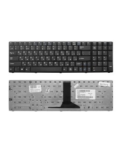 Клавиатура для Acer eMachines G520 G620 G720 Series Плоский Enter черная без рамки KB 101306 Topon
