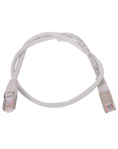 Патч-корд FTP кат.5e, 1 м, RJ45-RJ45, серый, NM23001-010 Neomax