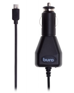 Автомобильное зарядное устройство XCJ 048 EM 2A 2А кабель microUSB черный Buro