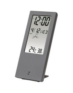 Термометр цифровой настольный 40 C 50 C измерение влажности часы будильник календарь автономное пита Hama