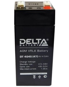 Аккумуляторная батарея для ОПС Delta DT 4045 47мм 4V 4 5Ah Delta battery
