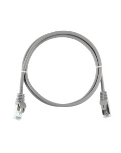 Патч корд FTP кат 5e 0 3м RJ45 RJ45 серый CU LSZH NMC PC4SD55B 003 C GY Nikomax