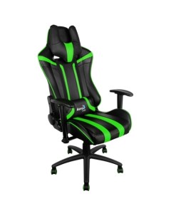 Кресло игровое AC120 AIR черный зеленый 4713105968347 Aerocool