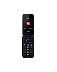 Мобильный телефон 247B 2 4 320x240 TFT 32Mb BT 2 Sim 800 мА ч черный 4660042752648 Inoi