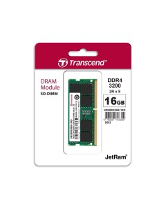 Память DDR4 SODIMM 16Gb 3200MHz CL22 1 2 В JetRam JM3200HSB 16G Transcend