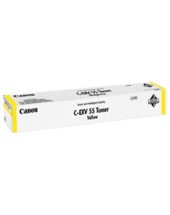 Картридж лазерный C EXV 55 Y 2185C002 желтый 18000 страниц оригинальный для iR ADVANCE C356P C356i C Canon