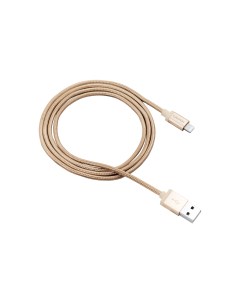 Кабель USB Lightning 1m золотистый CNS MFIC3GO Canyon