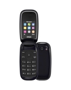 Мобильный телефон 108R 1 8 160x128 TFT 32Mb BT 1xCam 2 Sim 600 мА ч черный Inoi