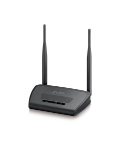 Wi Fi роутер NBG 418N v2 802 11n 2 4 ГГц до 300 Мбит с LAN 4x100 Мбит с WAN 1x100 Мбит с внешних ант Zyxel