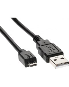 Кабель USB2 0 Am microUSB B 1 8m черный TC6940 1 8M Tv-com