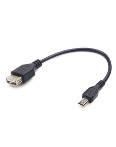 Кабель OTG USB micro 0 15m A OTG AFBM 03 Gembird/cablexpert