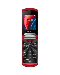Мобильный телефон TM 317 2 4 320x240 TFT BT 2 Sim 800 мА ч красный Texet