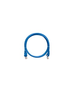 Патч корд UTP кат 5e 2 м RJ45 RJ45 синий CU NMC PC4UD55B 020 BL Nikomax