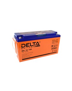 Аккумуляторная батарея для ИБП Delta GEL 12 150 12V 150Ah Delta battery
