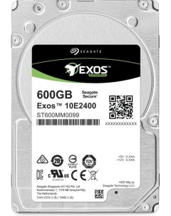 Жесткий диск HDD 600Gb Exos 10E2400 2 5 10K 128Mb 512n SAS 12Gb s ST600MM0009 Seagate
