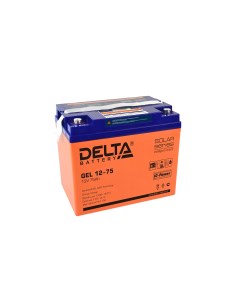 Аккумуляторная батарея для ИБП Delta GEL 12 75 12V 75Ah Delta battery