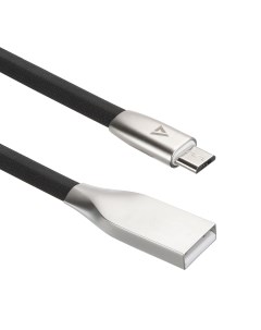 Кабель micro USB USB 1 2m черный Материал оплетки TPE Термоэластопласт U922 M1B Acd