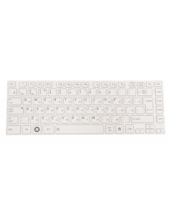 Клавиатура для Toshiba L830 RU белая KB 444R Pitatel